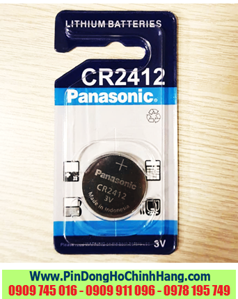 Pin Panasonic CR2412, Pin CR2412